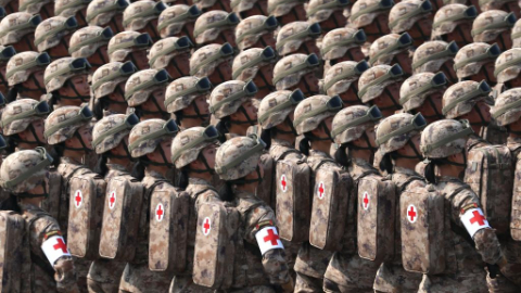 联战联保 全域支撑——揭秘联勤保障部队方队突击背包、卫生背包