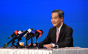 全國政協副主席梁振英：“一國兩制”是科學、可行、有生命力的