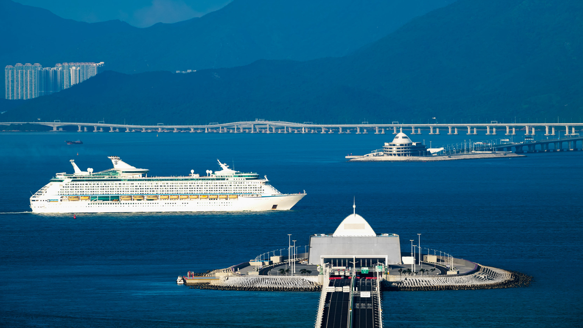 香港回歸祖國25周年｜大灣區珠江口跨海跨江通道群掠影