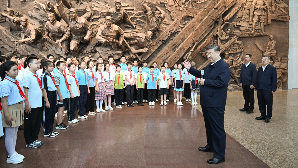 習(xí)近平在山西考察