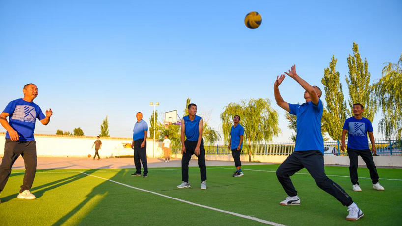 騎馬、放羊、打排球……這些牧民的“日常操作”贏了