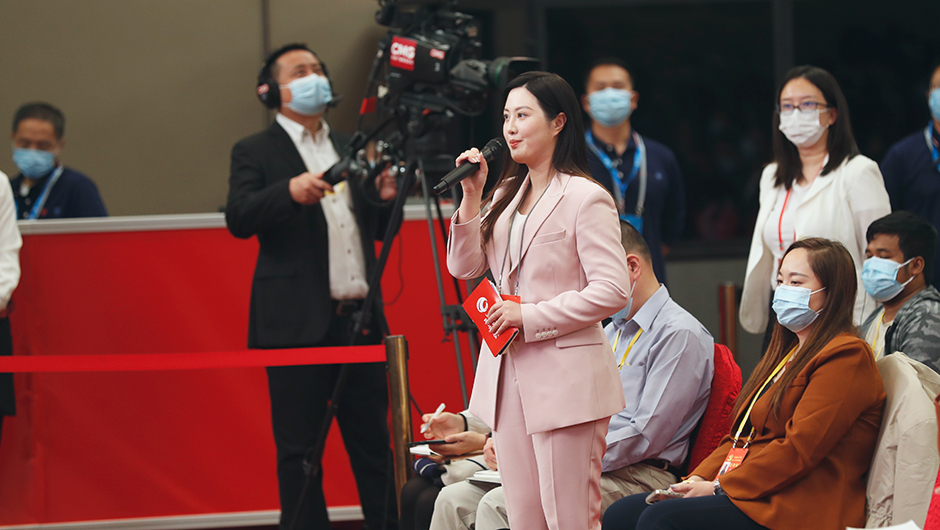 人民日報、人民網記者提問