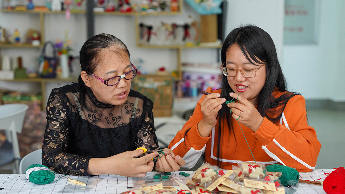 “她”力量丨巧手编织幸福生活