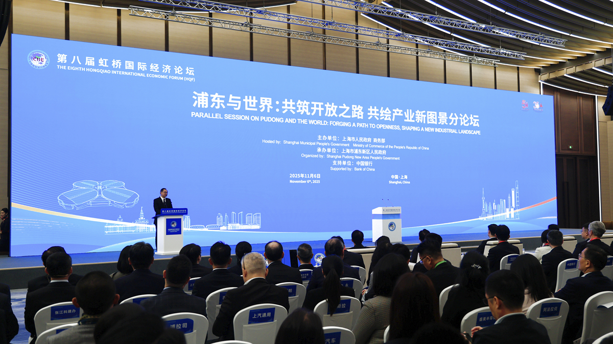 第八届虹桥国际经济论坛“浦东与世界：共筑开放之路 共绘产业新图景”分论坛举行