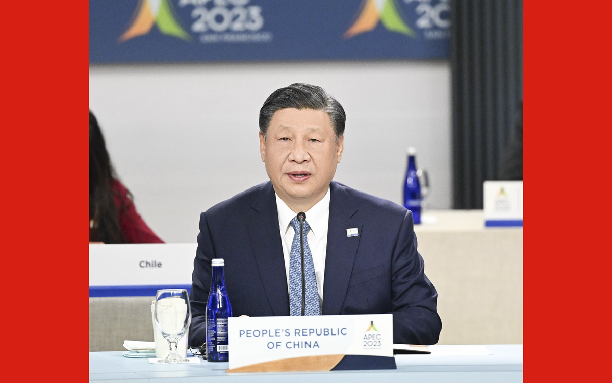 習近平出席亞太經合組織第三十次領導人非正式會議并發表重要講話